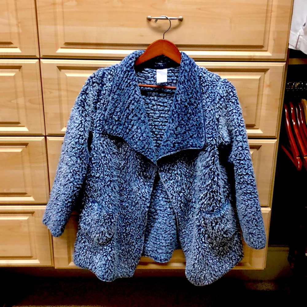 Sherpa fleece style jacket size S